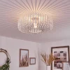 Plafonnier Wemude Blanc, 1 Lumiere