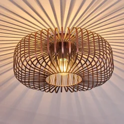 Plafonnier Wemude Cuivre, Noir, 1 Lumiere