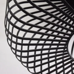 Plafonnier Wemude Noir, 1 Lumiere