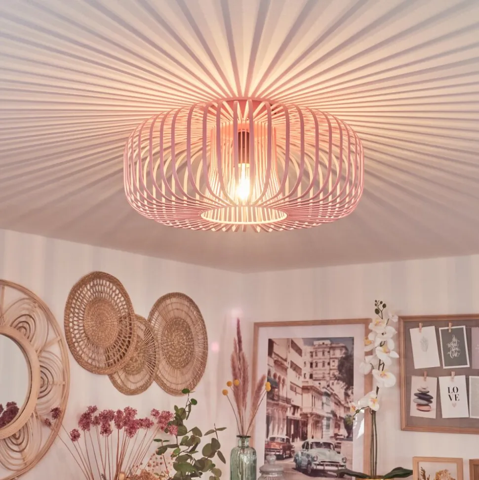 Plafonnier Wemude Rose, 1 Lumiere