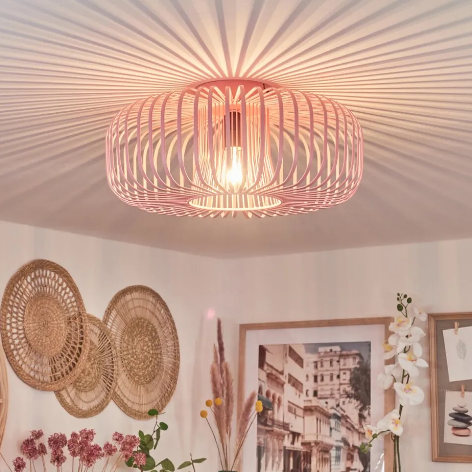 Plafonnier Wemude Rose, 1 Lumiere