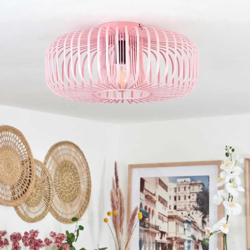 Plafonnier Wemude Rose, 1 Lumiere