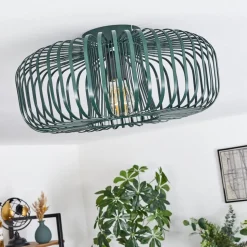 Plafonnier Wemude Vert, 1 Lumiere