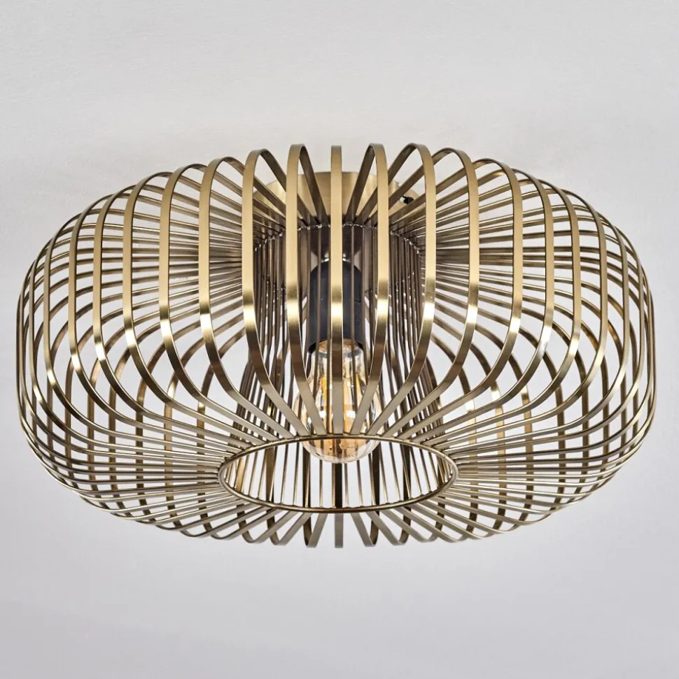 Plafonnier Wemude Vieux Laiton, 1 Lumiere