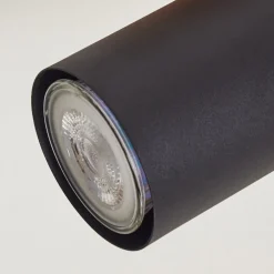 Plafonnier Zuoz Bois Clair, 1 Lumiere