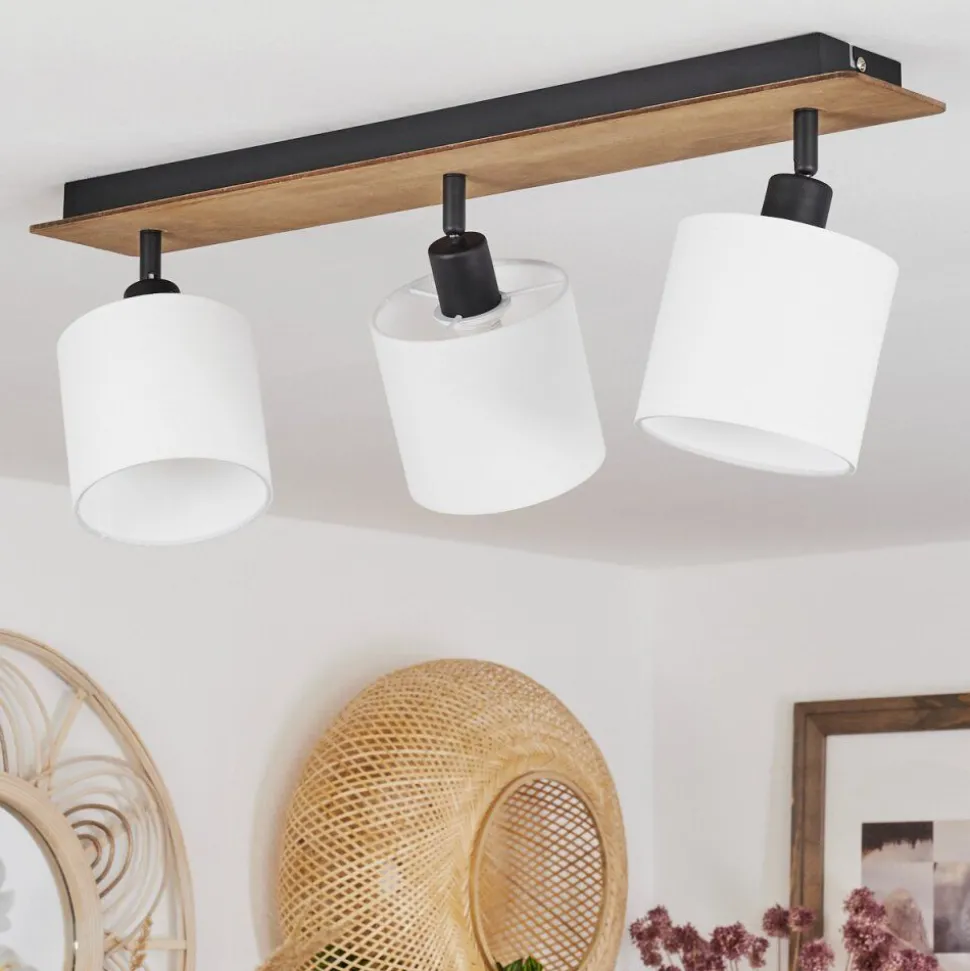 Plafonnieralsen Bois Fonce, 3 Lumieres