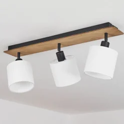 Plafonnieralsen Bois Fonce, 3 Lumieres