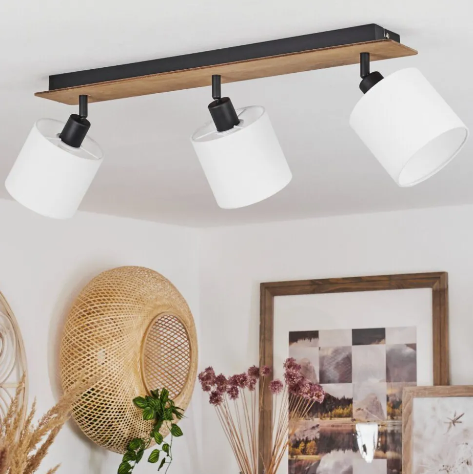Plafonnieralsen Bois Fonce, 3 Lumieres