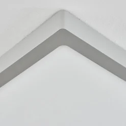 Plafonnierfinsrud Led Argente, 1 Lumiere