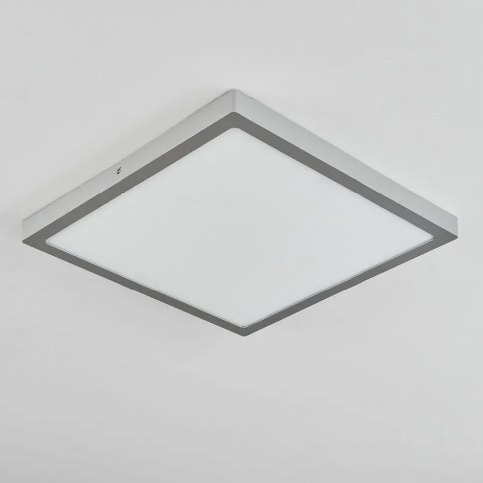 Plafonnierfinsrud Led Argente, 1 Lumiere
