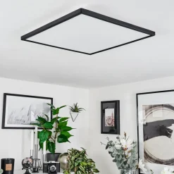 Plafonnierfolgares Led Noir, 1 Lumiere