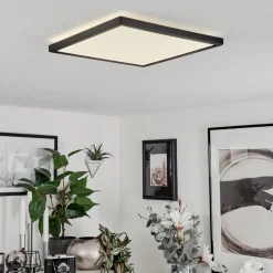 Plafonnierfolgares Led Noir, 1 Lumiere