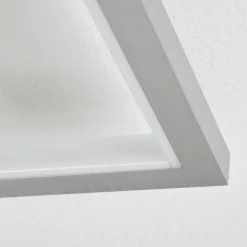 Plafonnierlongos Led Aluminium, 1 Lumiere, Telecommandes