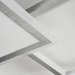 Plafonnierlongos Led Aluminium, 1 Lumiere, Telecommandes