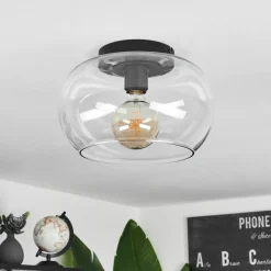 Plafonniermolloy Clair, 1 Lumiere