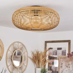 Plafonniermulstrand Ecru, 1 Lumiere