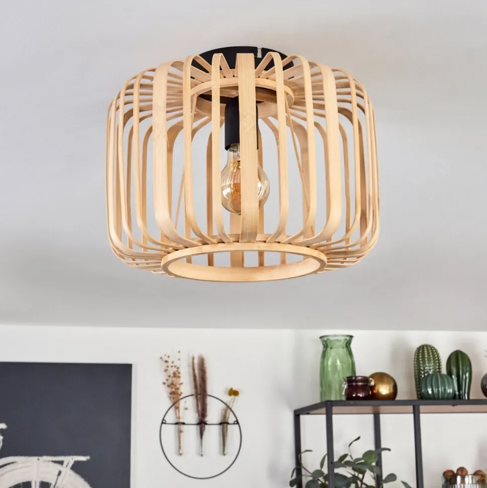 Plafonnieroravi Bois Clair, 1 Lumiere