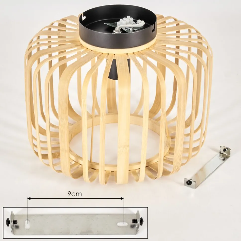 Plafonnieroravi Bois Clair, 1 Lumiere