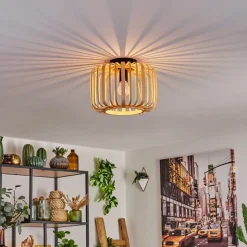 Plafonnieroravi Bois Clair, 1 Lumiere