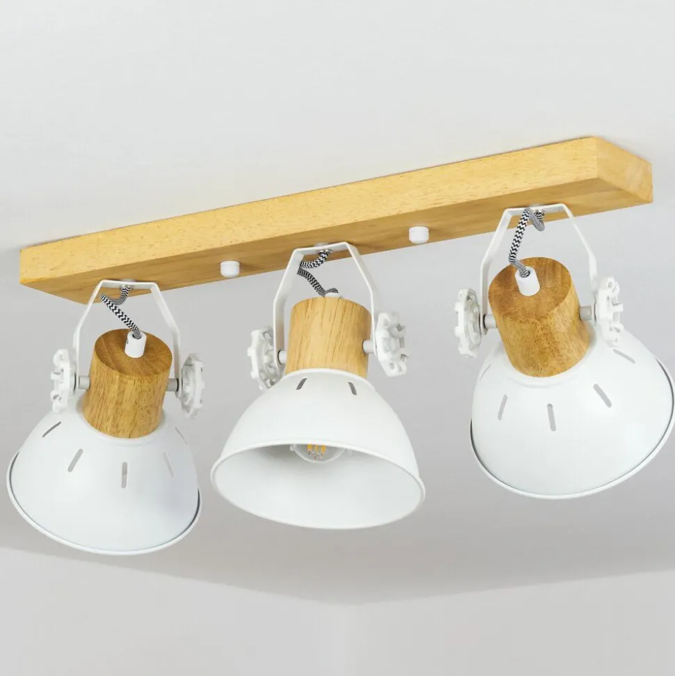 Plafonnierorny Ecru, Blanc, 3 Lumieres