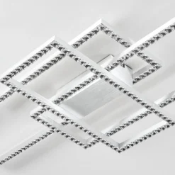 Plafonnierserranos Led Aluminium, 1 Lumiere