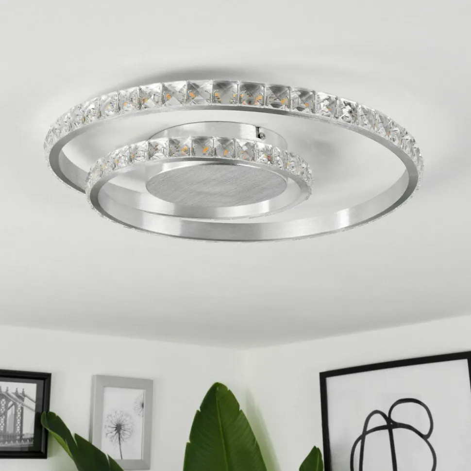 Plafonniertanganheira Led Aluminium, 1 Lumiere
