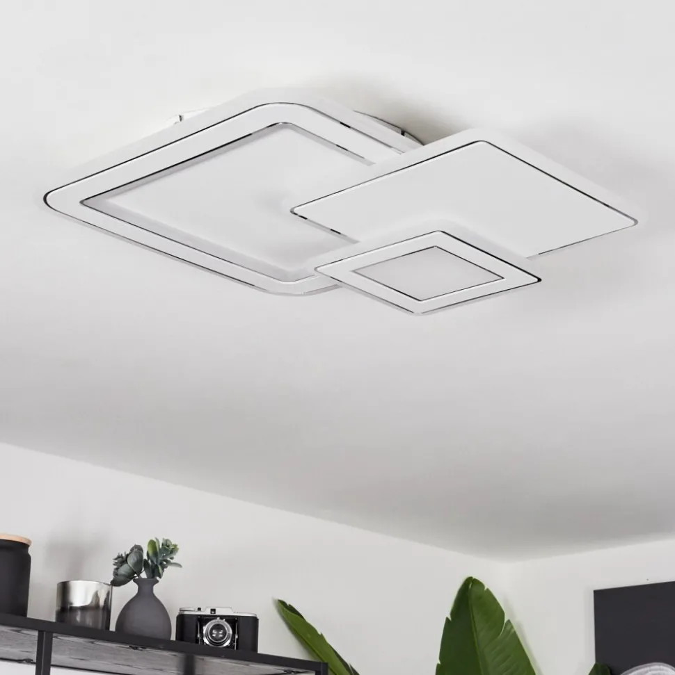 Plafonniertomazes Led Blanc, 1 Lumiere, Telecommandes