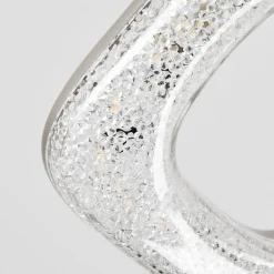 Plafonniervillenauxe Led Chrome, Nickel Mat, 3 Lumieres