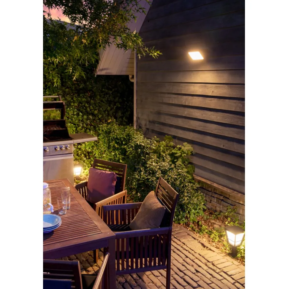 Projecteur Philips Hue White Welcome Led Noir, 1 Lumiere, Changeur De Couleurs