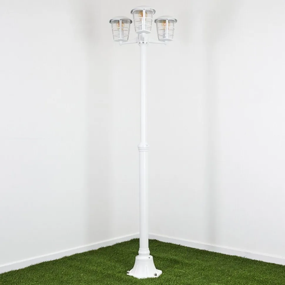 Reverbere Lalwori Blanc, 3 Lumieres