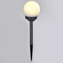 Set De 12 Lampes De Jardin Hakon Led Gris, 1 Lumiere