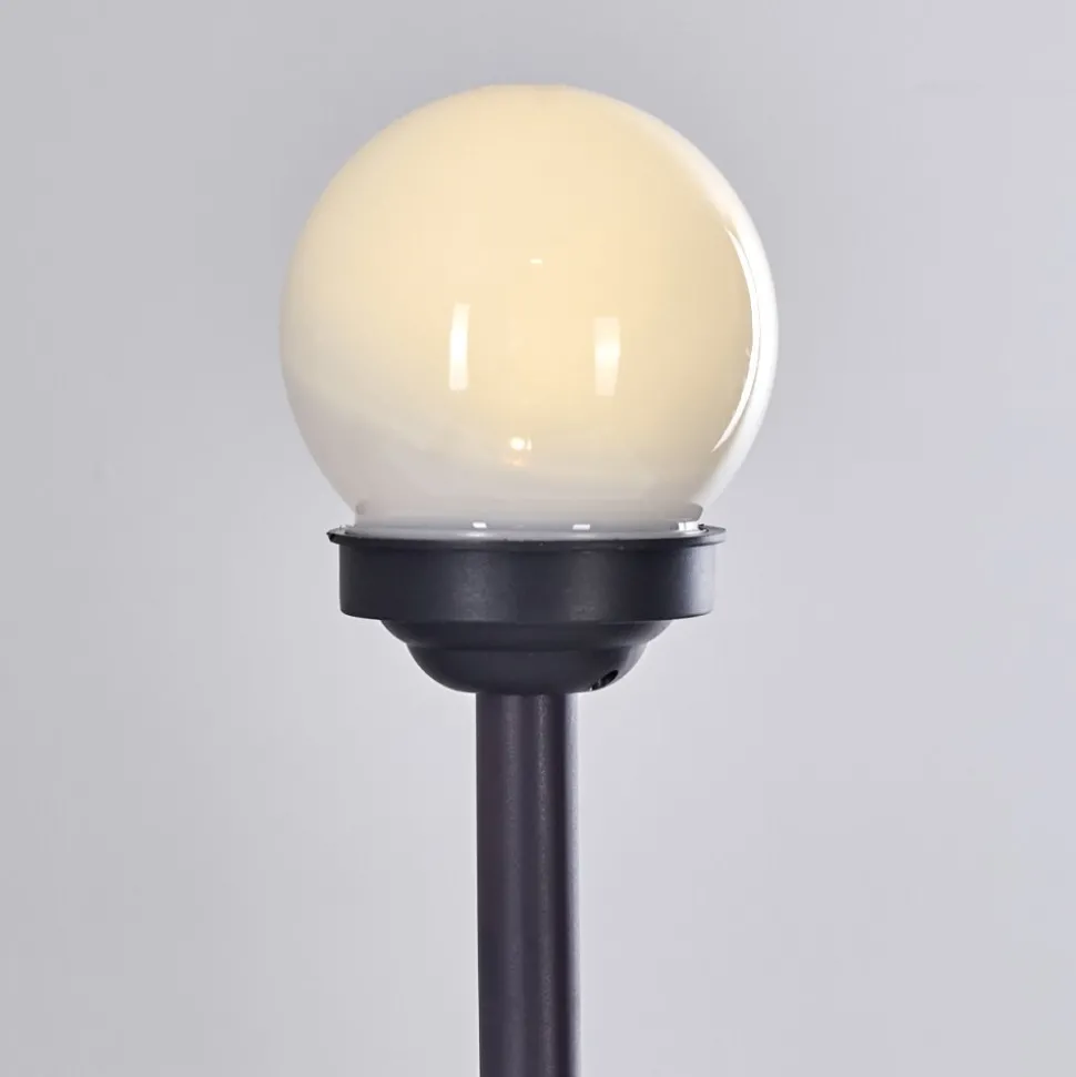 Set De 12 Lampes De Jardin Hakon Led Gris, 1 Lumiere