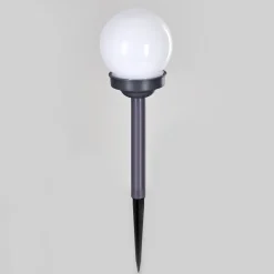 Set De 12 Lampes De Jardin Hakon Led Gris, 1 Lumiere