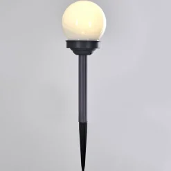 Set De 12 Lampes De Jardin Hakon Led Gris, 1 Lumiere