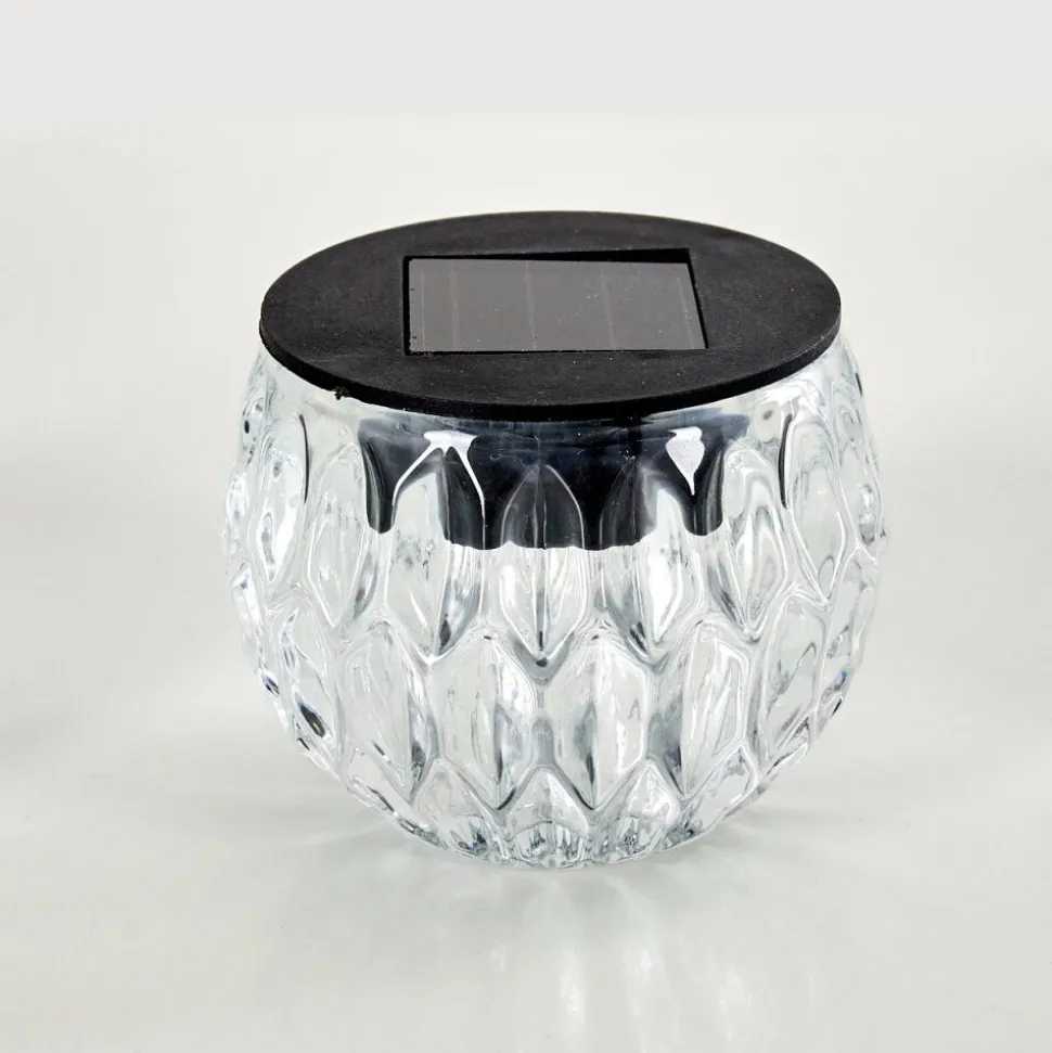 Set De 24 Lampes Solaires Benson Led Noir, 1 Lumiere