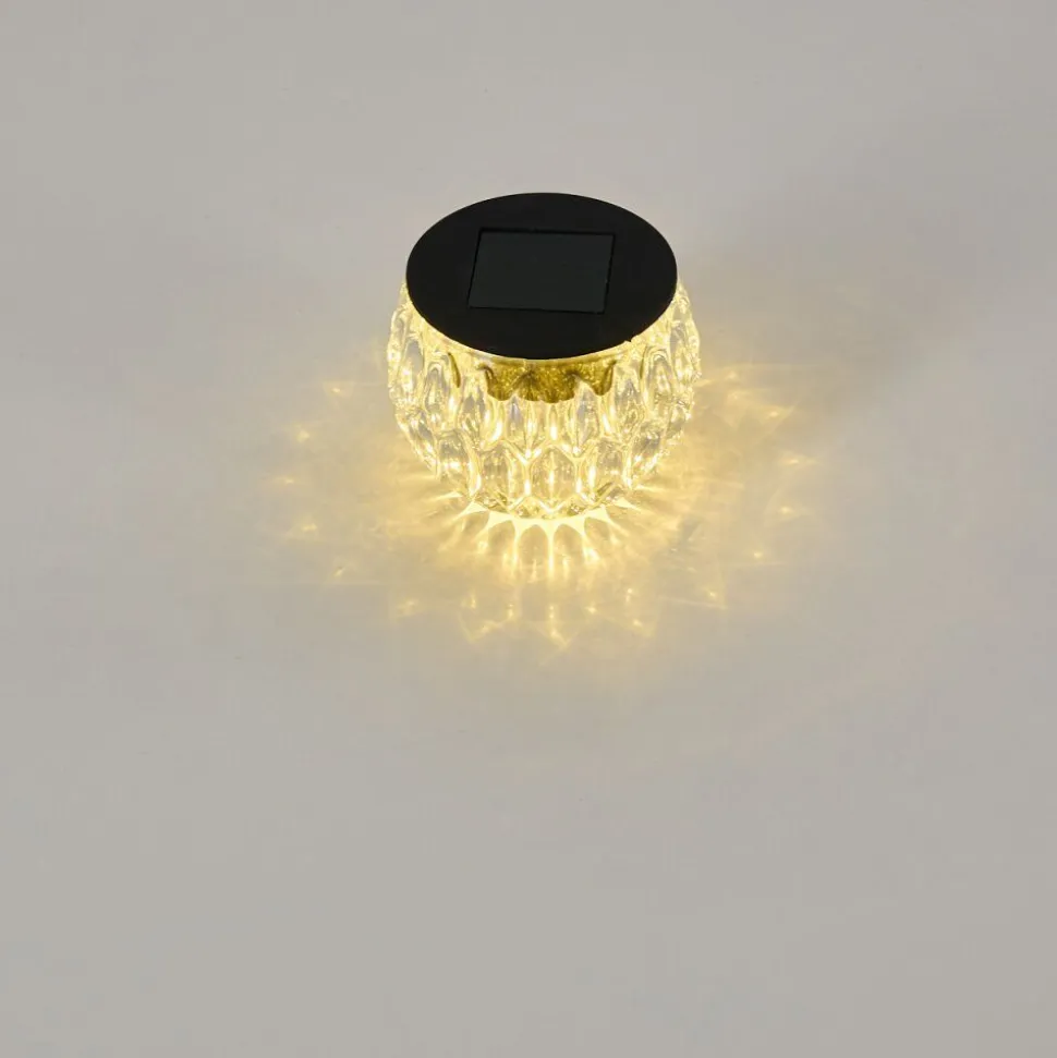 Set De 24 Lampes Solaires Benson Led Noir, 1 Lumiere