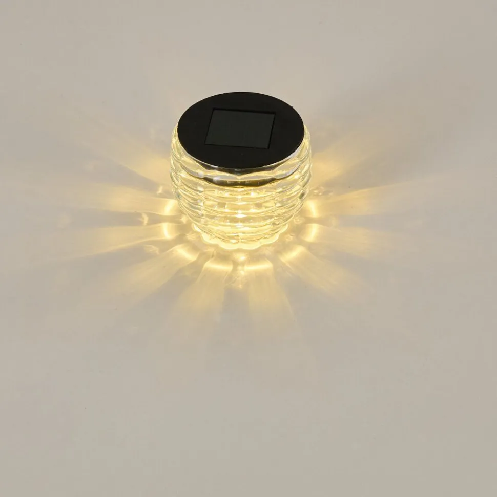 Set De 24 Lampes Solaires Benson Led Noir, 1 Lumiere