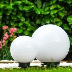 Set De Boules Lumineuses Miau Blanc, 2 Lumieres