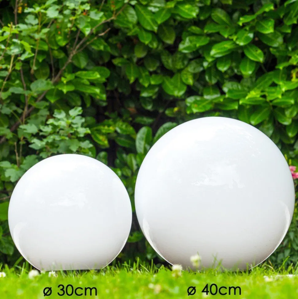 Set De Boules Lumineuses Miau Blanc, 2 Lumieres