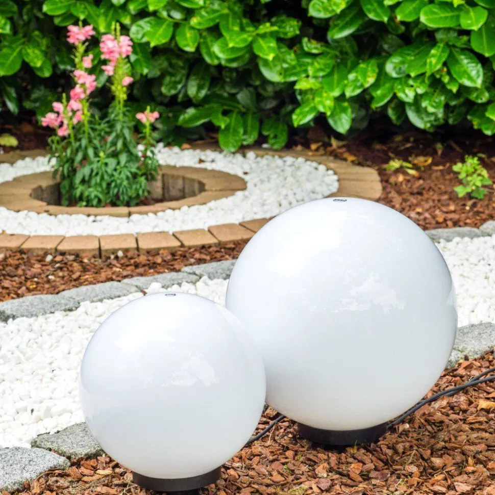 Set De Boules Lumineuses Miau Blanc, 2 Lumieres