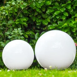 Set De Boules Lumineuses Miau Blanc, 2 Lumieres