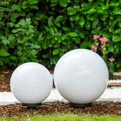 Set De Boules Lumineuses Miau Blanc, 2 Lumieres