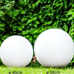 Set De Boules Lumineuses Miau Blanc, 2 Lumieres