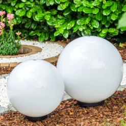 Set De Boules Lumineuses Miau Blanc, 2 Lumieres