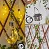 Set De Lampe Solairetiltil Led Acier Inoxydable, 5 Lumieres