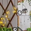 Set De Lampe Solairetiltil Led Acier Inoxydable, 3 Lumieres