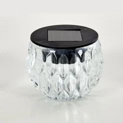 Set De Lampes Solaires Benson Led Noir, 1 Lumiere
