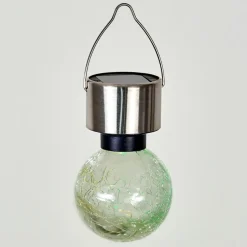 Set De Lampes Solaires Falco Led Argente, 1 Lumiere