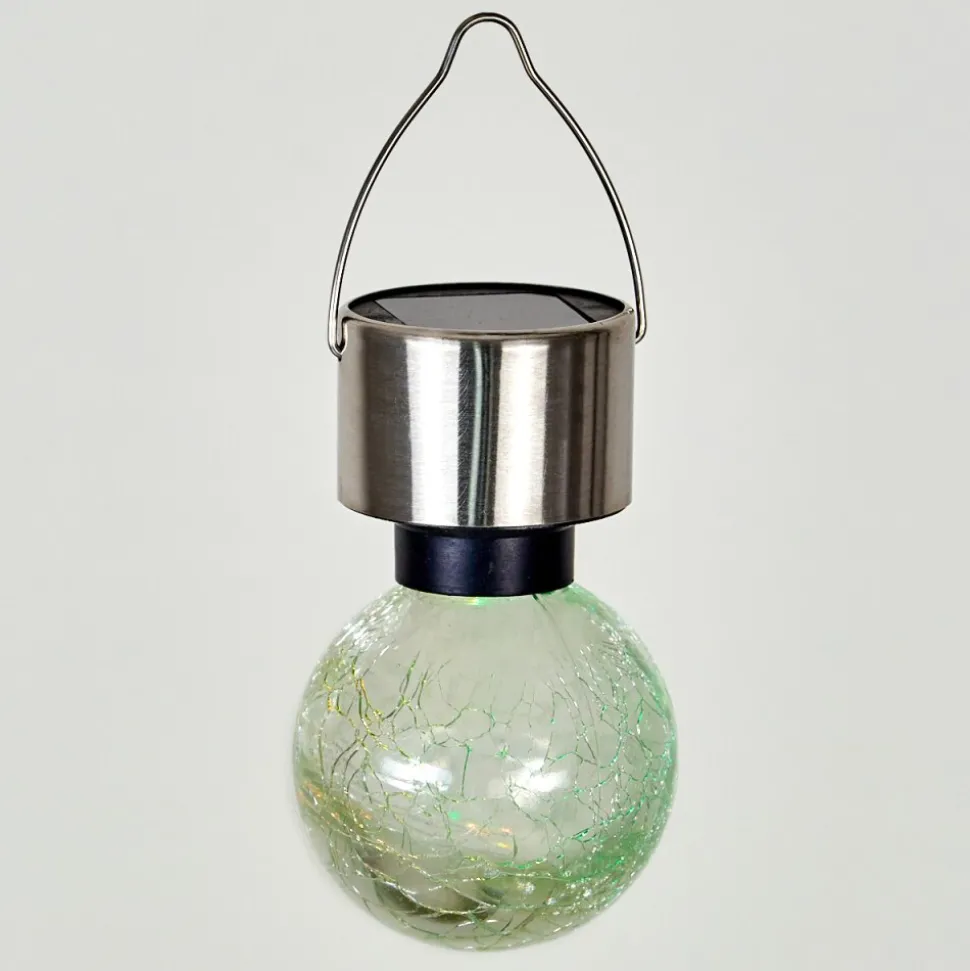 Set De Lampes Solaires Falco Led Argente, 1 Lumiere