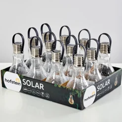 Set De Lampes Solaires Tian Led Argente, 1 Lumiere